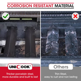 Unicook heat shield tent provides durable protection against flare-ups