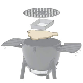 Unicook heavy-duty stone resists up to 1450°F for versatile cooking