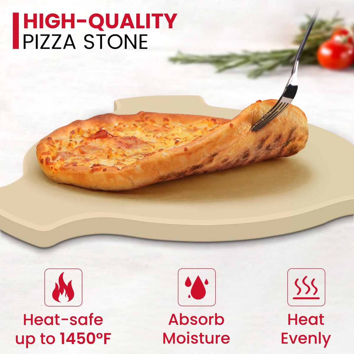 Unicook indirect smoking stone creates convection-like airflow around meat