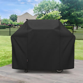 Unicook outdoor cover keeps grills clean and ready to grill.