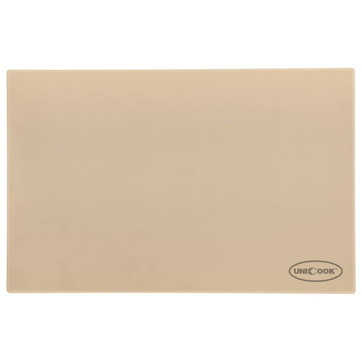 Unicook 22-inch pizza stone in oven baking evenly.