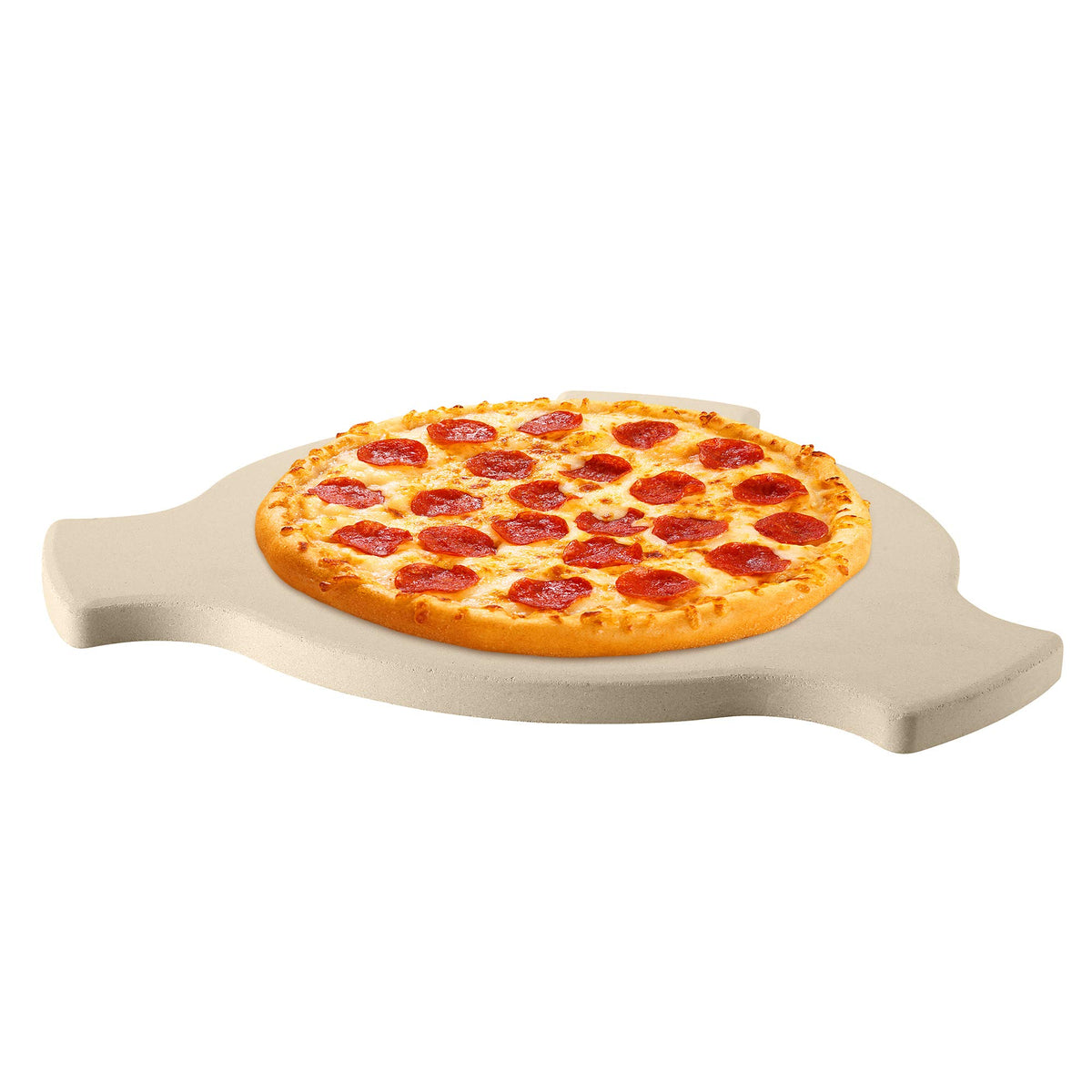 Unicook pizza stone enables cookies and bread with a crisp bottom