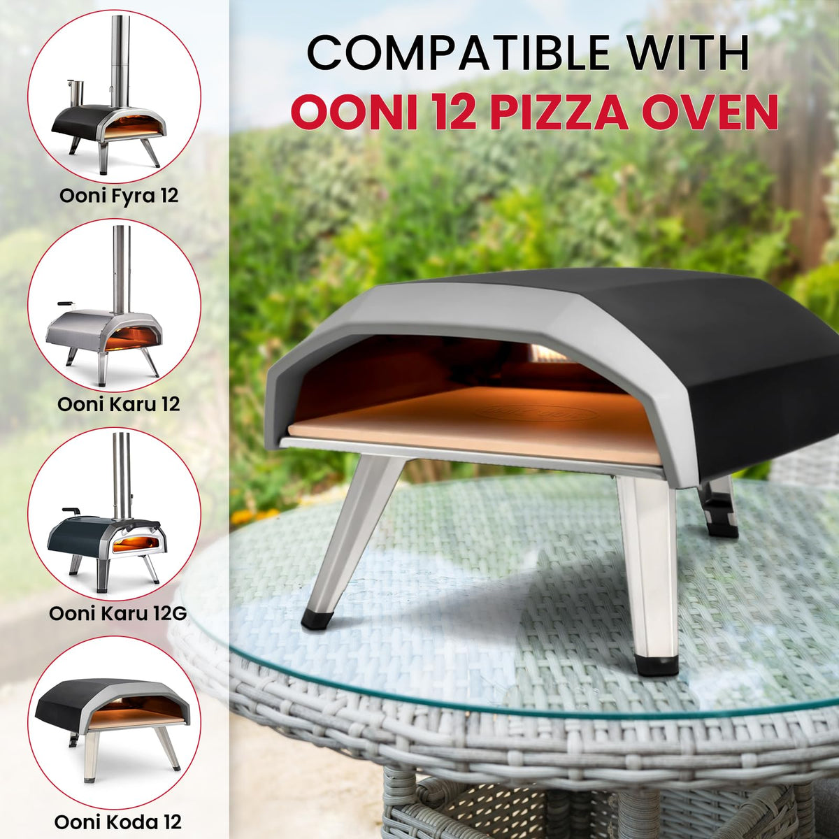 Unicook cordierite stone demonstrates durable heat tolerance and even heat distribution.