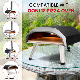 Unicook cordierite stone demonstrates durable heat tolerance and even heat distribution.