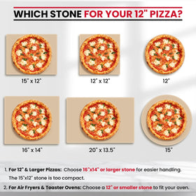 Unicook pizza stone absorbs moisture to deliver crisp crust