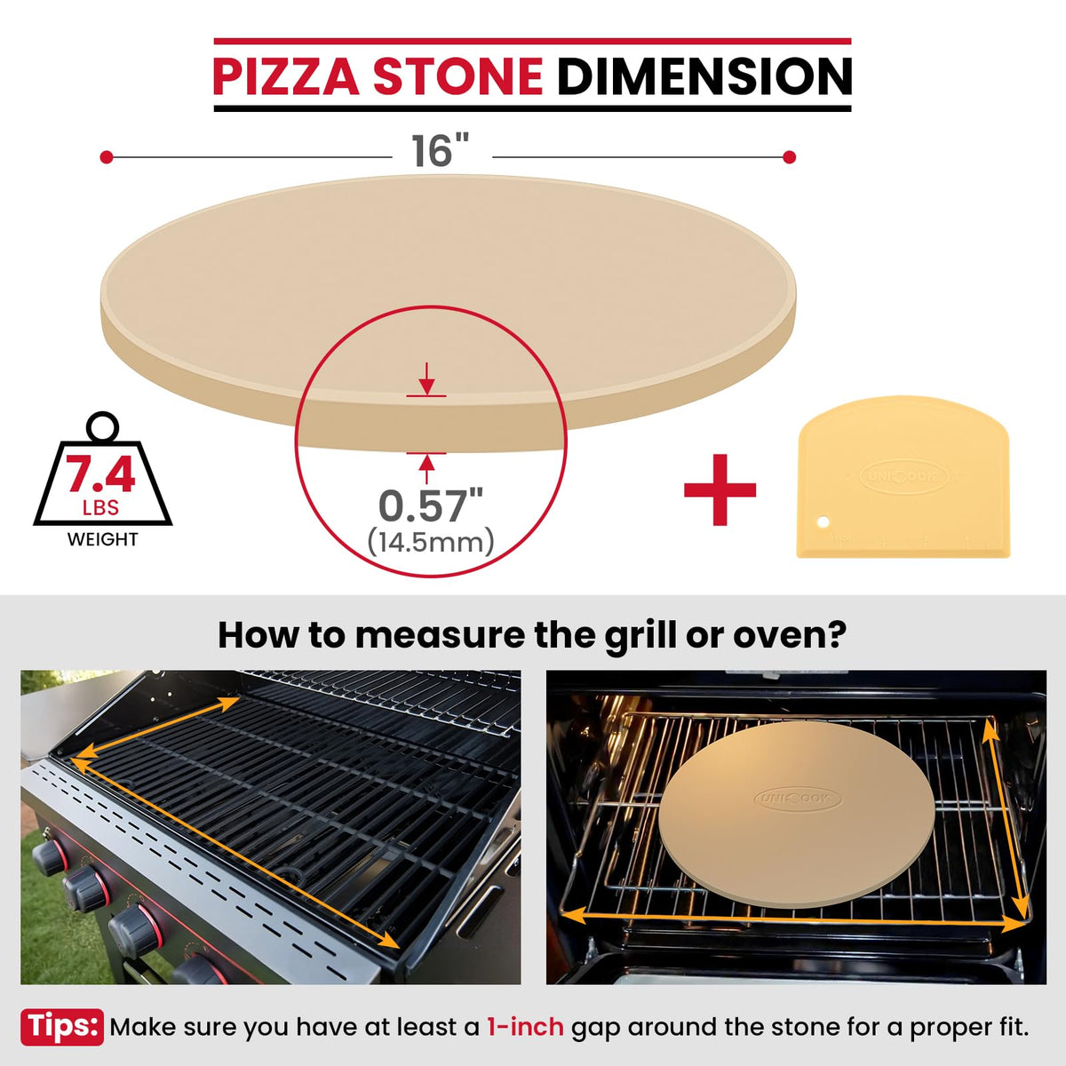 Unicook thermal shock resistant stone suitable for rapid temperature changes.