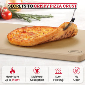 Plastic dough cutter included with Unicook stone.