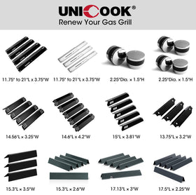Six-pack heat shields provide value and ready replacement parts.