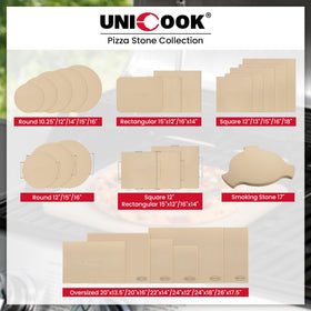 Unicook stone care advice avoid soap or oil to preserve performance.
