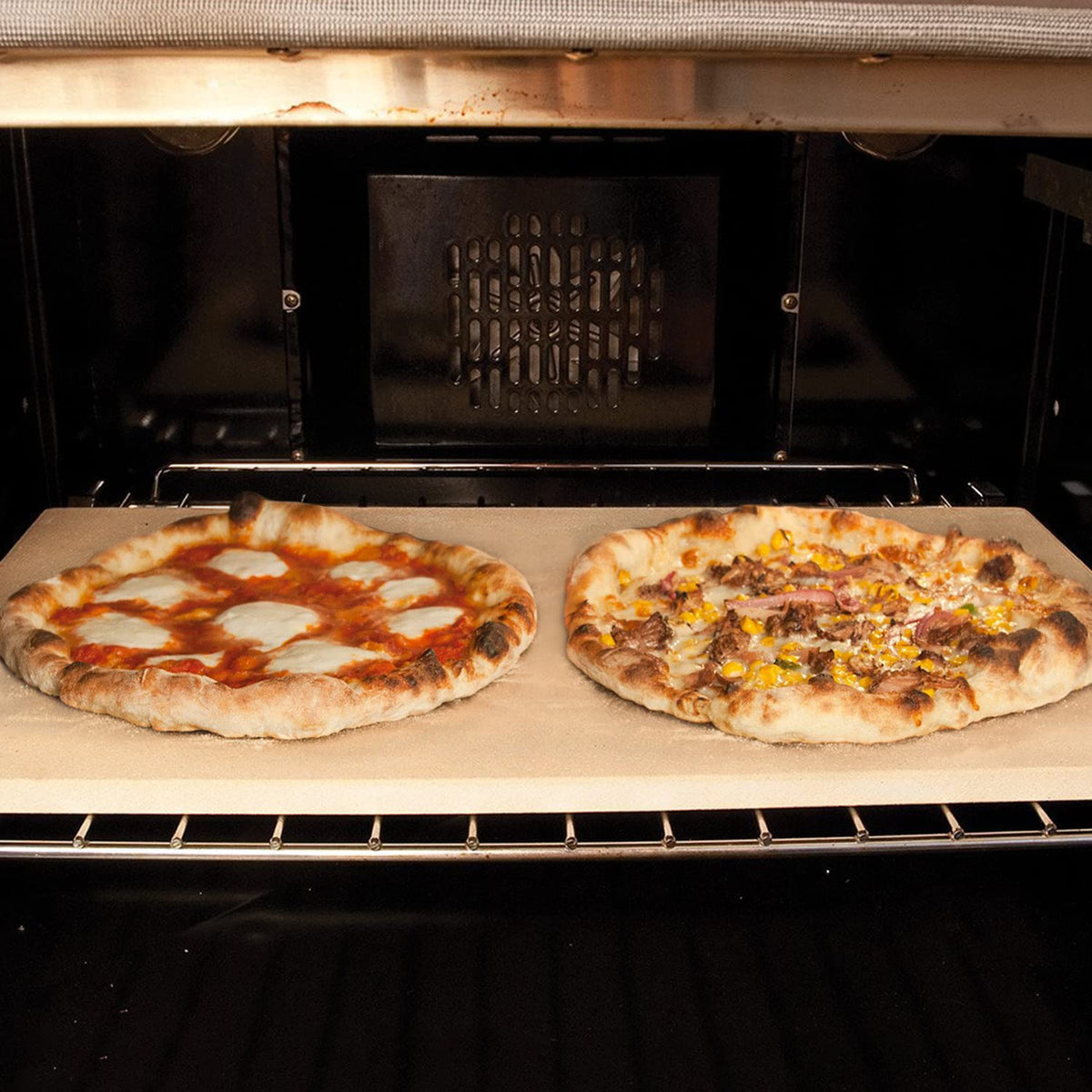 Store Unicook pizza stone flat in a dry area.