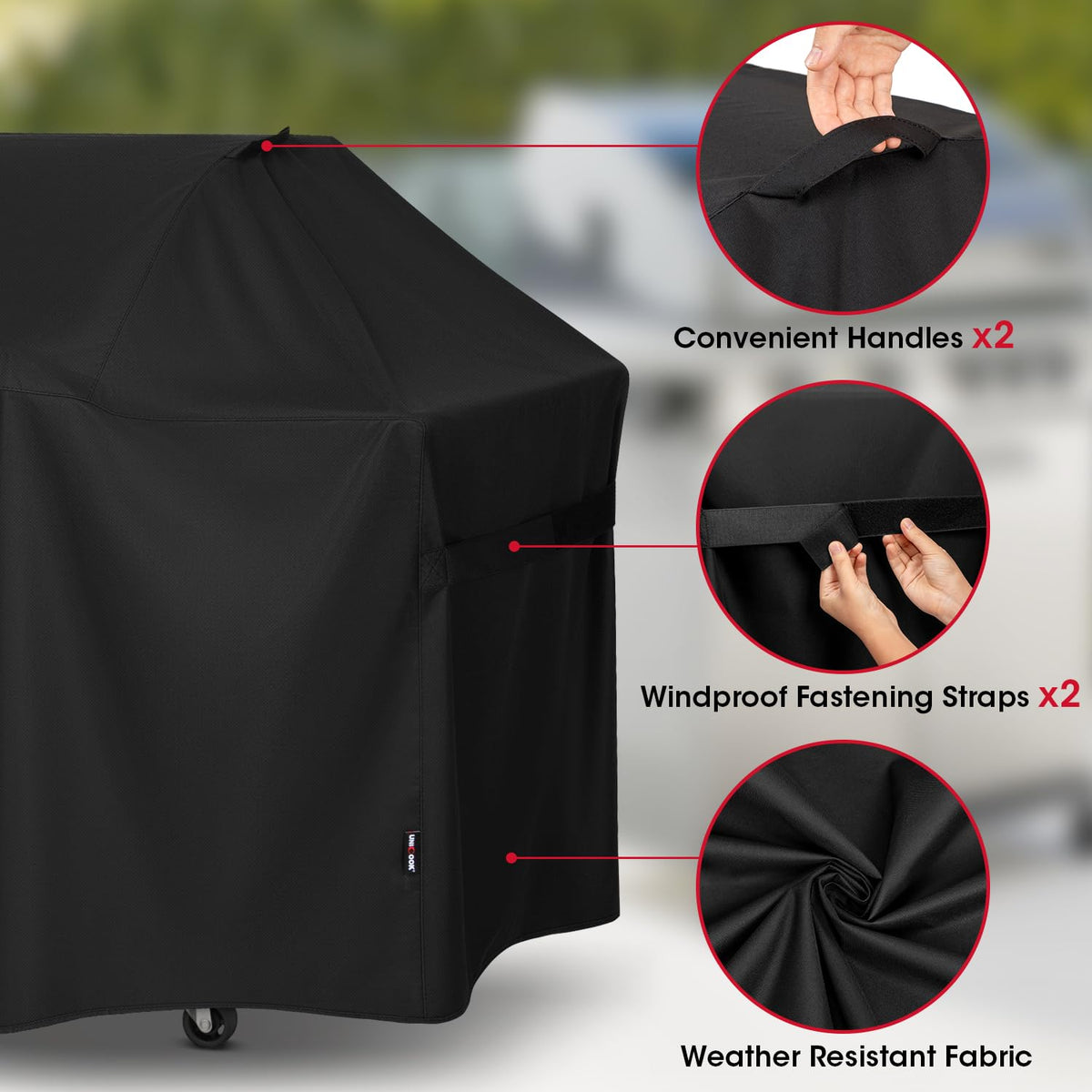 Unicook easy-clean finish lets you rinse and air dry.