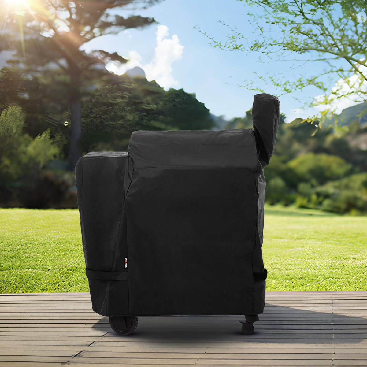 Unicook wide size range fits many grills for versatile protection.