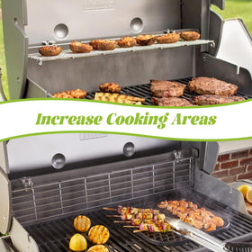 Unidanho warming rack assembly guide image for quick GS4 300 Series replacement.