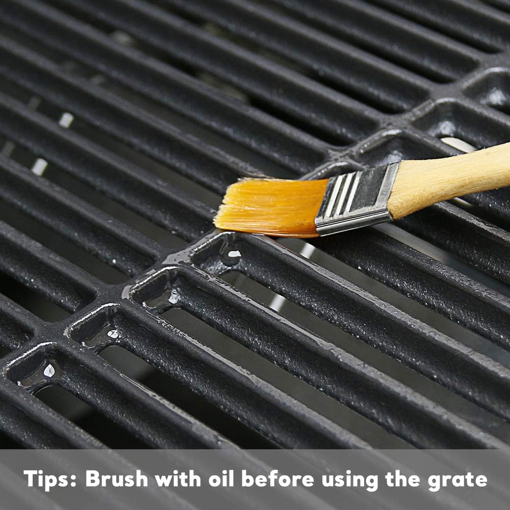 Uniflasy 15-inch grate set includes two replacement pieces for quick restoration