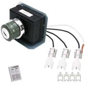 Uniflasy 1836-13 7628 grill igniter front panel for Weber Genesis ensures precise fit and easy ignition