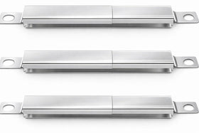Uniflasy 304 stainless carryover tubes for Char-Broil compatibility, durable and easy to clean.