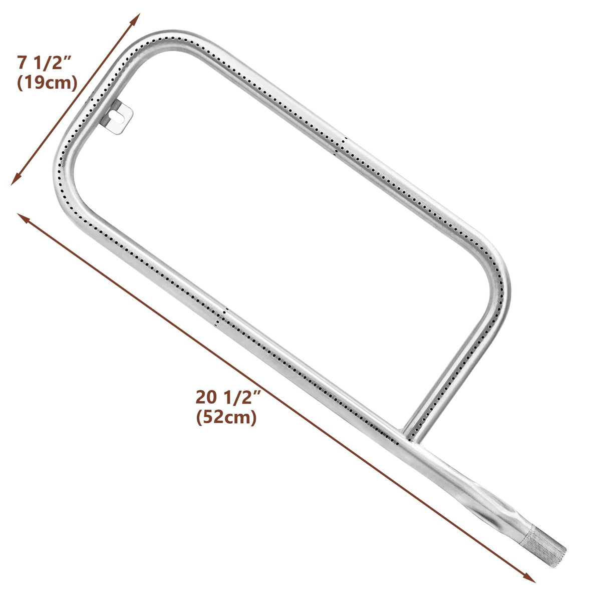 304 stainless steel burner tube offers durable Weber Q replacement