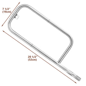304 stainless steel burner tube offers durable Weber Q replacement