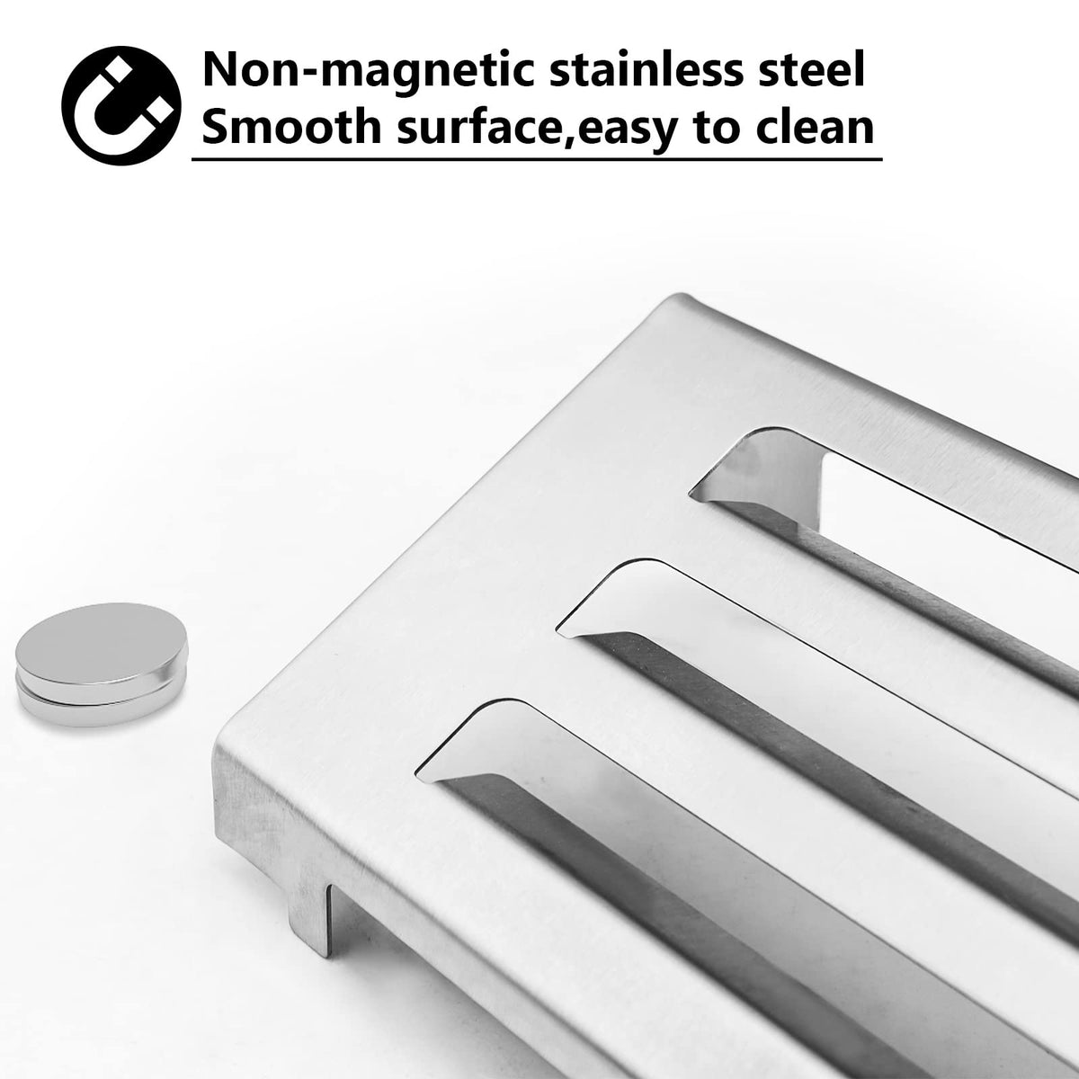 Uniflasy 67060 heat deflector easy clean surface for Weber Spirit II use.