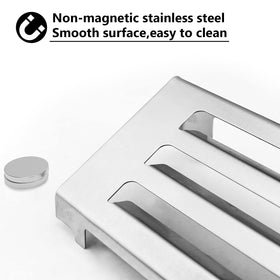 Uniflasy 67060 heat deflector easy clean surface for Weber Spirit II use.