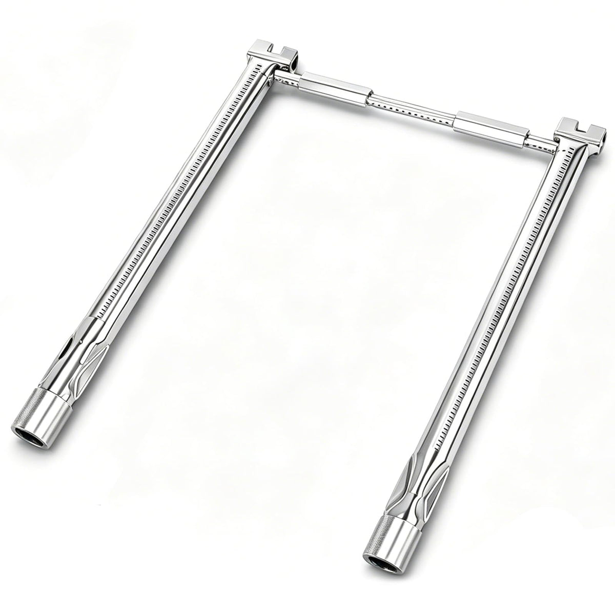 Uniflasy 69785 18-inch burner front view for Weber Spirit grills supports even heat delivery