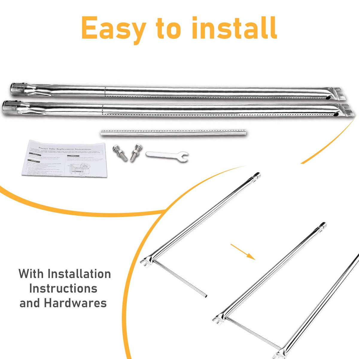 Uniflasy 7507 packaging dimensions indicate a compact, easy-to-store replacement kit.