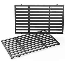 Uniflasy 7637 grill grate for Weber Spirit E210 front-control model enabling even heat and sear