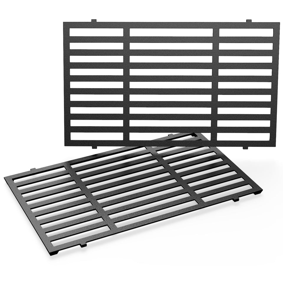 Uniflasy 7637 grill grate for Weber Spirit E210 front-control model enabling even heat and sear