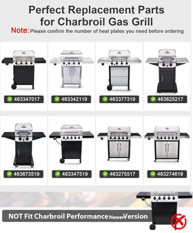 Uniflasy adjustable crossover tubes ensure proper burner alignment for even cooking.