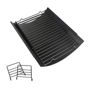 Uniflasy ash pan for Chargriller adjustable length for precise fit