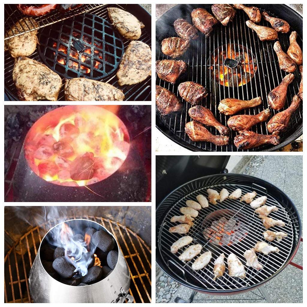 Uniflasy smooth non-stick surface simplifies cleanup after grilling.