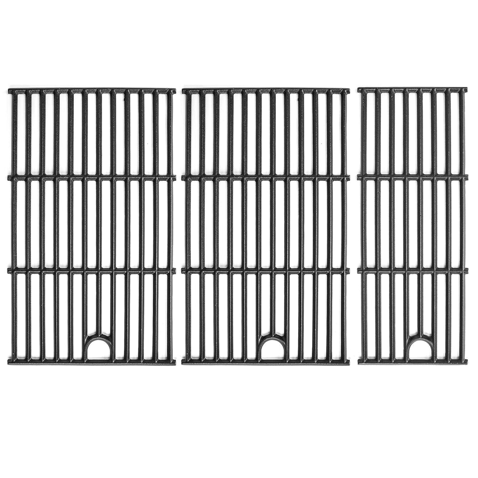 Uniflasy cast-iron grill grate 3pc-set for durable searing and even heat.