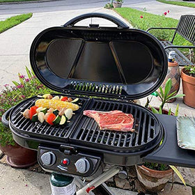 Uniflasy cast iron grill grates durable iron construction for long-lasting use