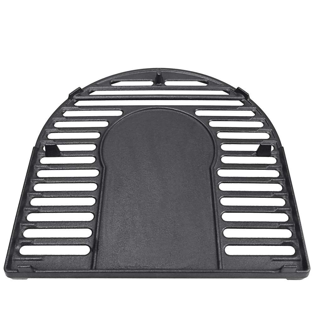 Uniflasy cast iron grill grates showing even heat and sear capability