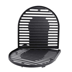 Uniflasy cast iron grill grates side view, durable outdoor cooking
