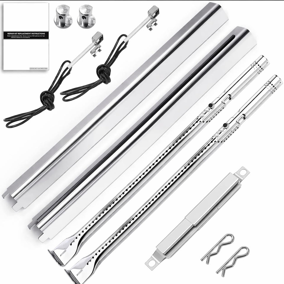 Uniflasy Charbroil 2-burner heat plate for even heat distribution
