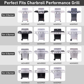 Uniflasy Charbroil burner tube ensures flame consistency