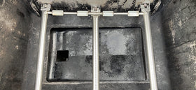 uniflasy-crossover-burner-15-25in steady-gas-flow improves flame stability.