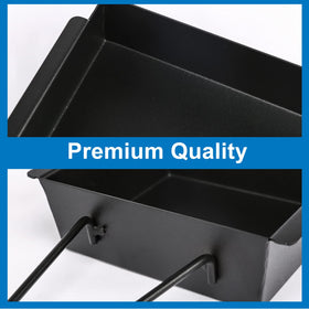 Uniflasy durable metal grill pan designed to resist wear and weather