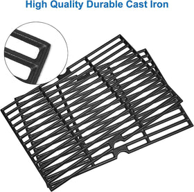 Uniflasy cast iron grate for Dyna-Glo fits securely and heats evenly.