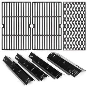 Uniflasy porcelain steel heat plate for Dyna-Glo delivers even heat and durable performance.