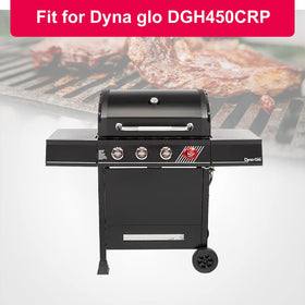 Uniflasy porcelain steel heat plate for Dyna-Glo, easy cleanup and steady cooking temperatures.