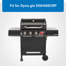 Uniflasy Dynaglo cast-iron grate retains heat for steady cooking.