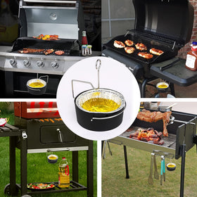 Uniflasy easy‑clean grease cup facilitates quick disposal