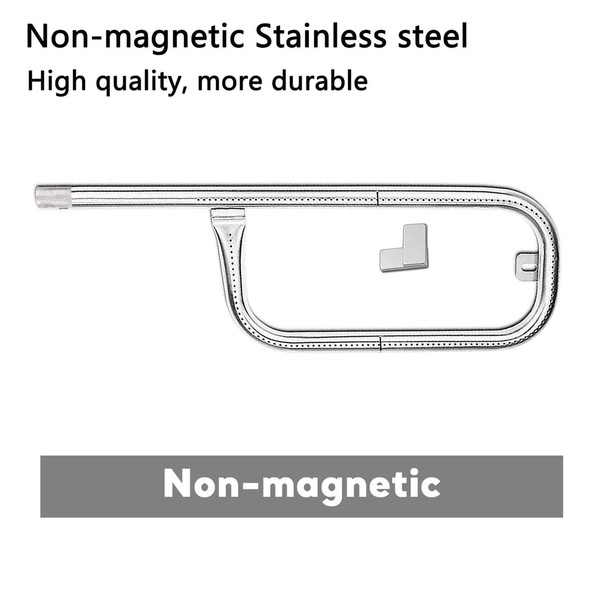 Uniflasy quick-install burner pack for Weber Q compatibility