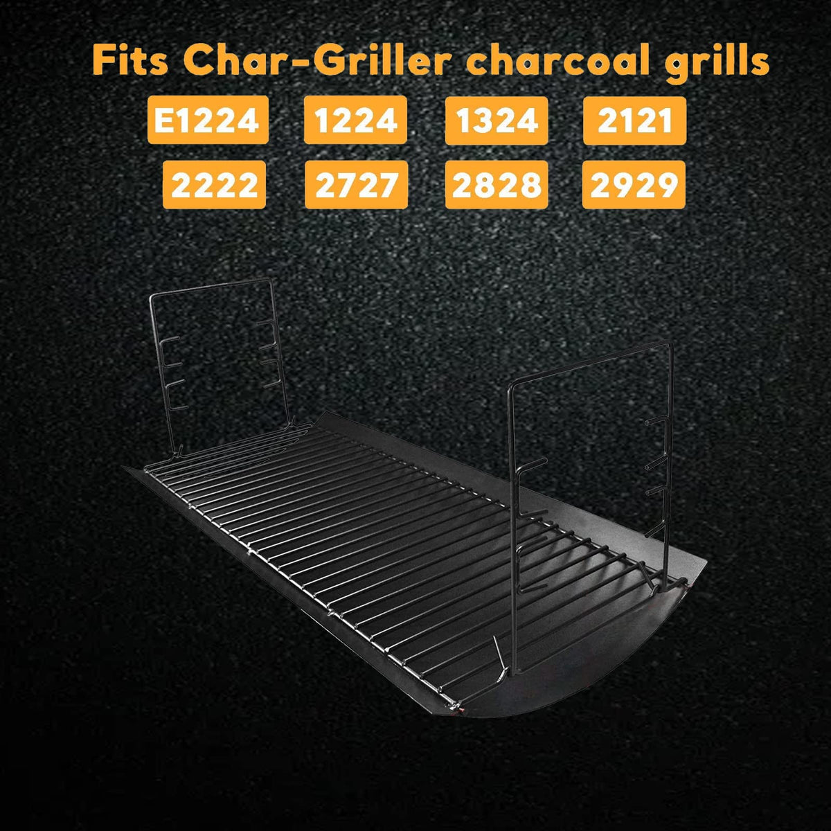 Uniflasy fire grate hanger kit included for secure mounting