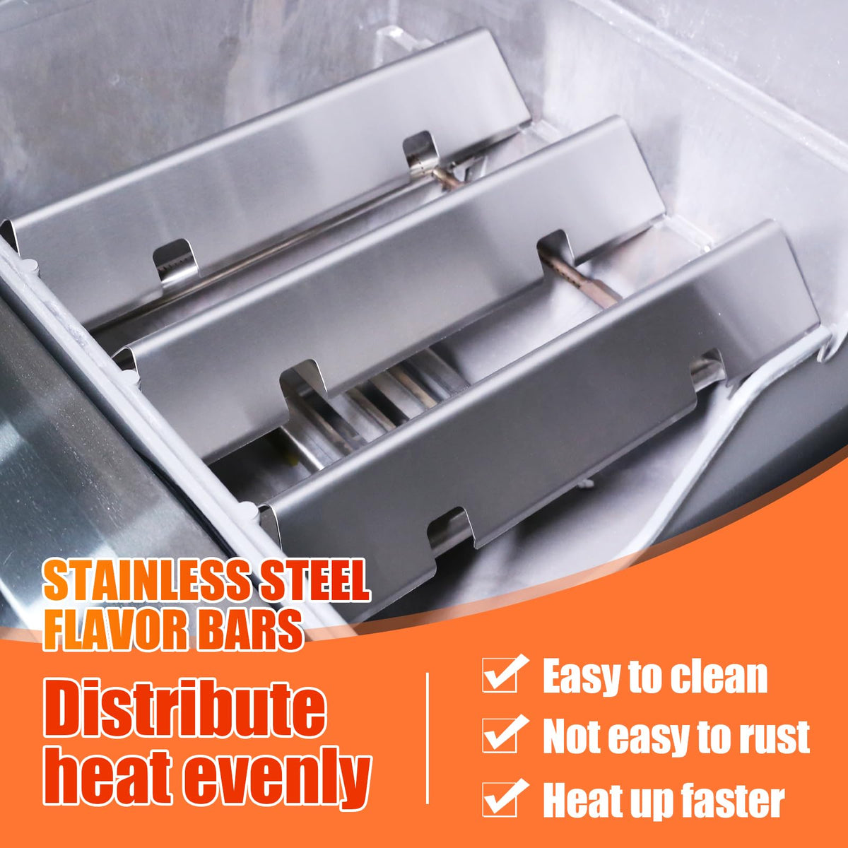 Uniflasy front-control compatible with Weber Spirit 200 Series for reliable heat and easy installation.