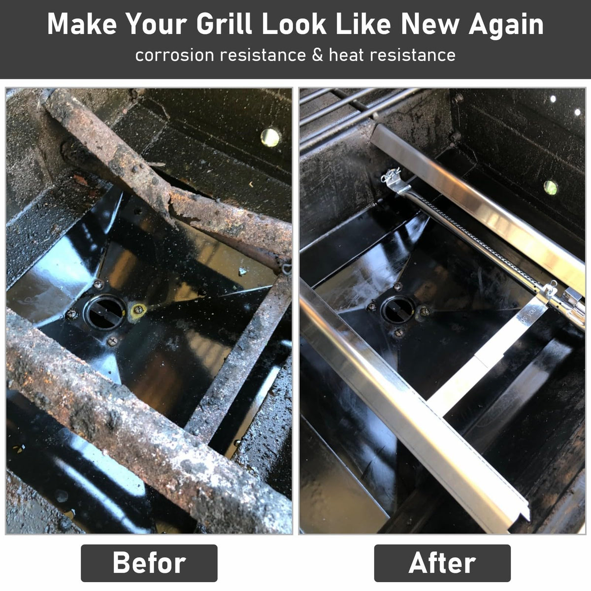 Uniflasy grill parts complete replacement set for Charbroil grills