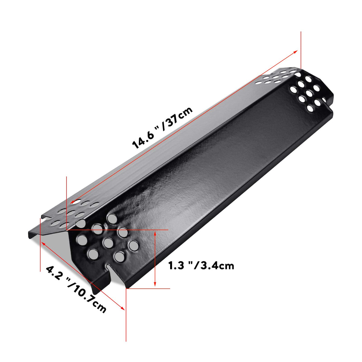 Uniflasy Nexgrill 720-0888 heat plate; durable and rust-resistant surface.