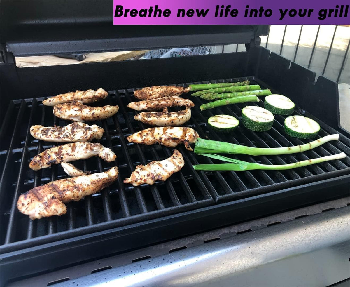 Uniflasy Kenmore-compatible grates enhance compatibility with a broader BBQ setup